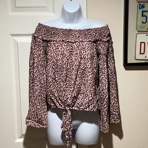Free People Off the Shoulder Top - Size M